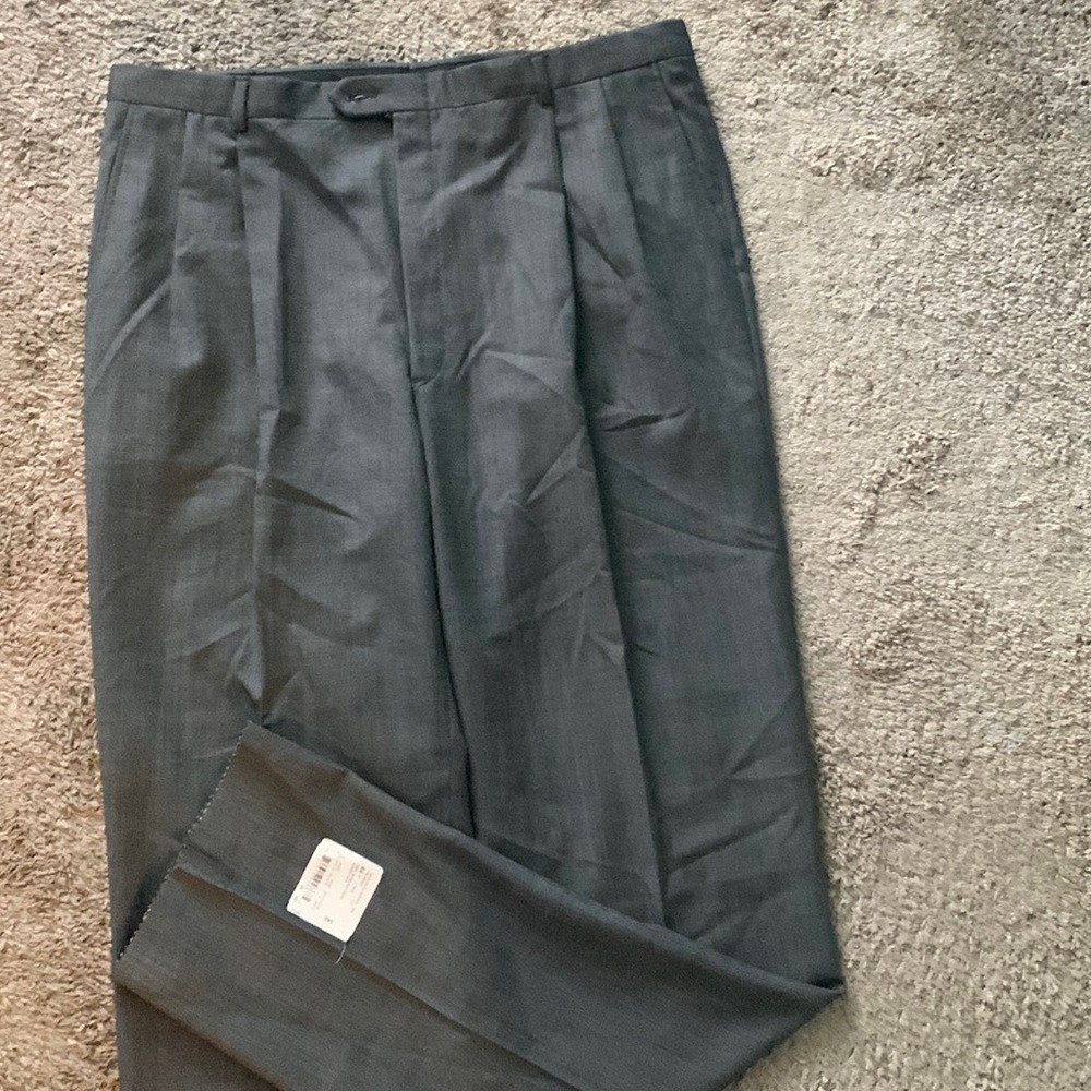 Saks Fifth Avenue unaltered men’s dress slacks